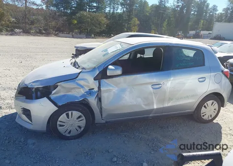 2022 Mitsubishi Mirage Es z USA, uszkodzony, nr VIN ML32AUHJ3NH000824